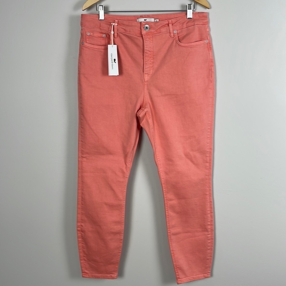 Vineyard Vines Peach Skinny Jeans
